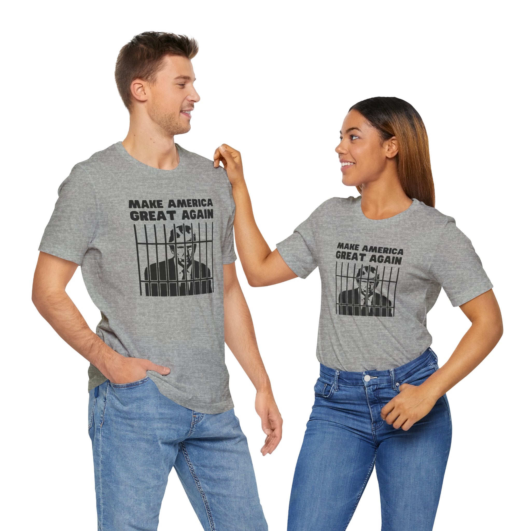 Trump Behind Bars T-Shirt – Unisex