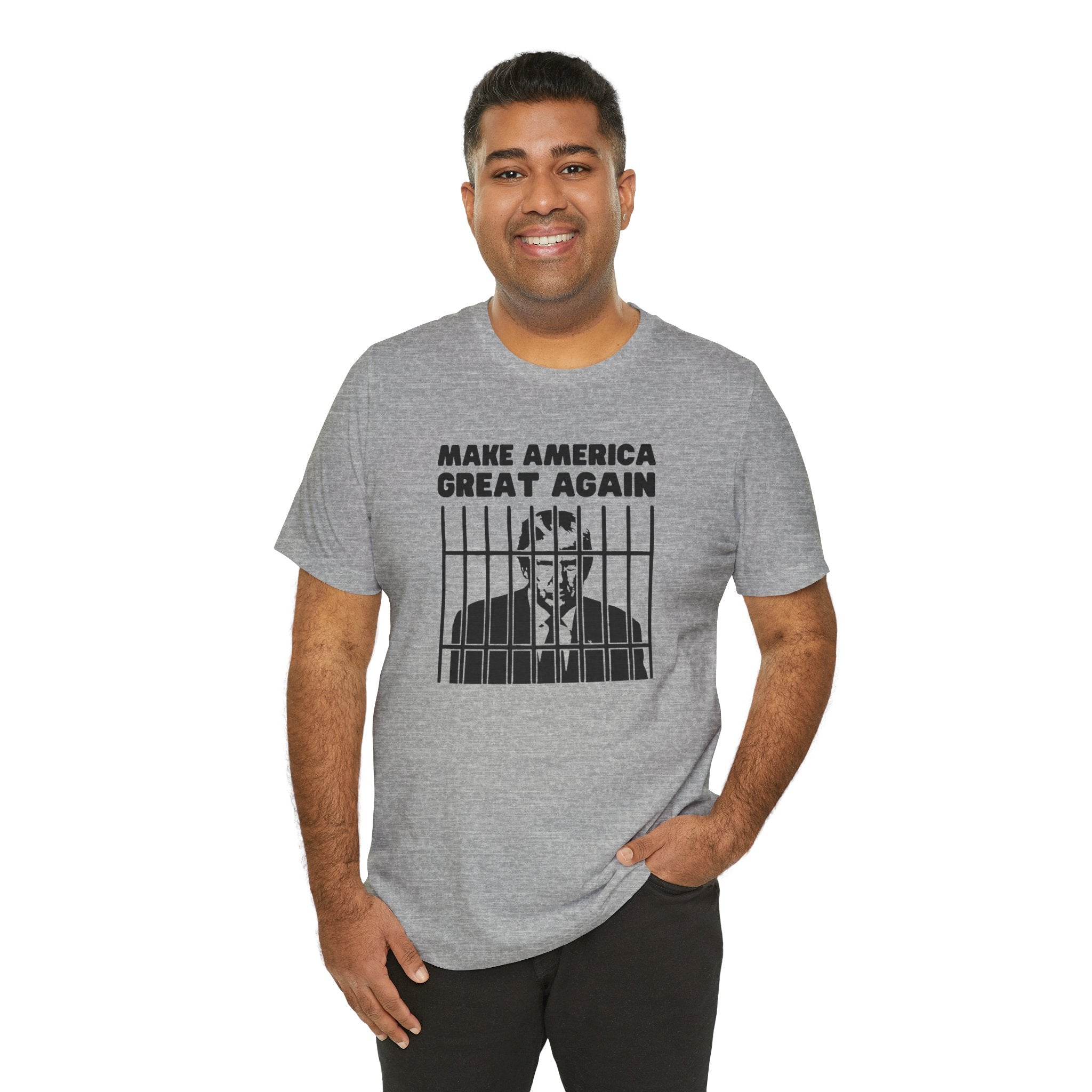 Trump Behind Bars T-Shirt – Unisex