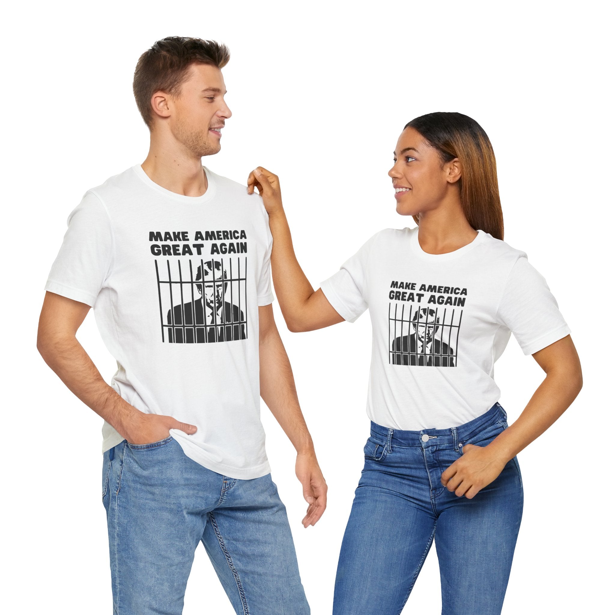 Trump Behind Bars T-Shirt – Unisex