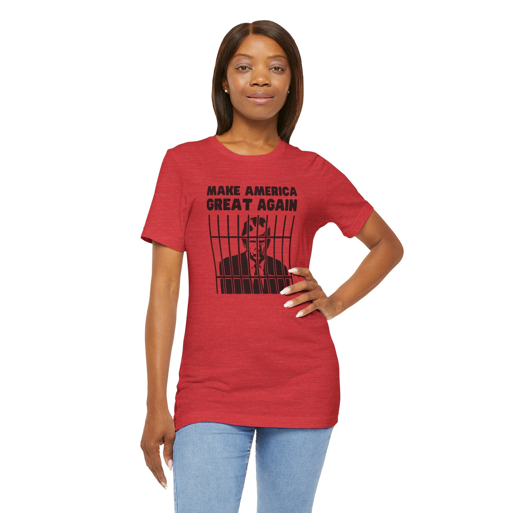 Trump Behind Bars T-Shirt – Unisex