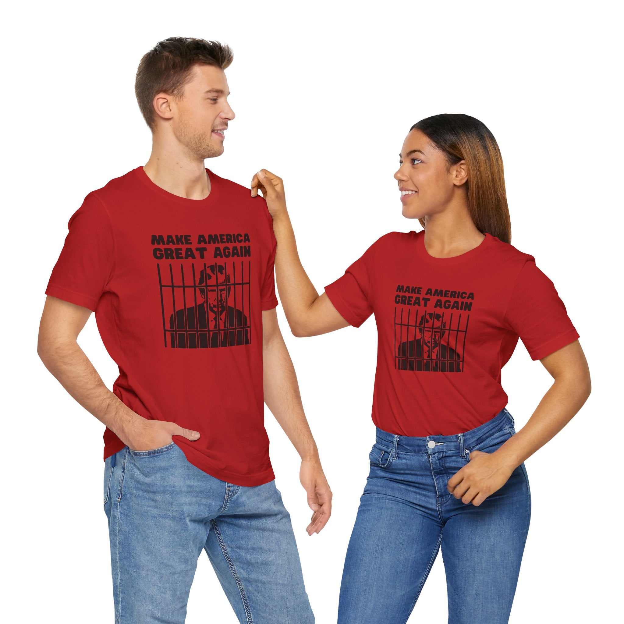 Trump Behind Bars T-Shirt – Unisex