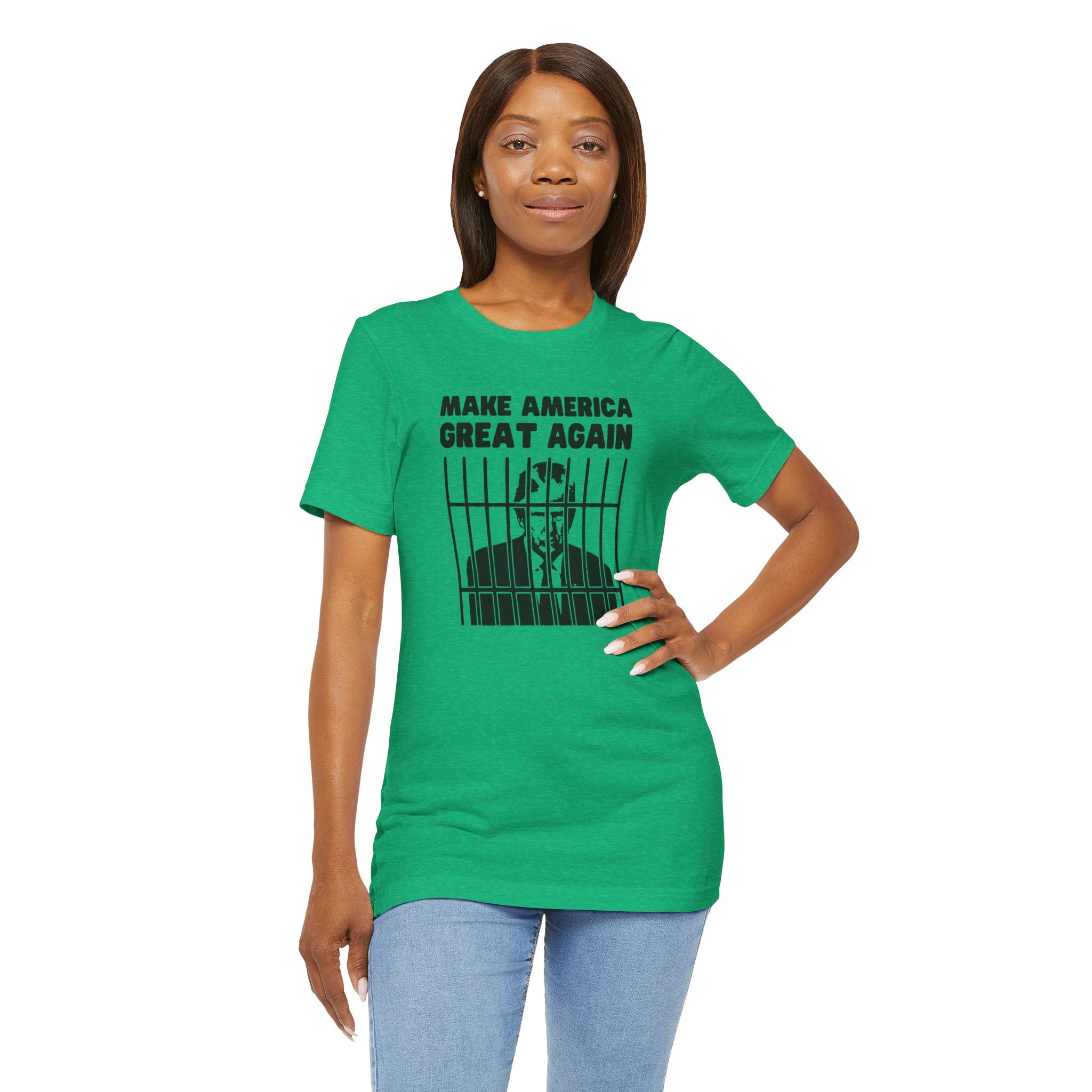 Trump Behind Bars T-Shirt – Unisex