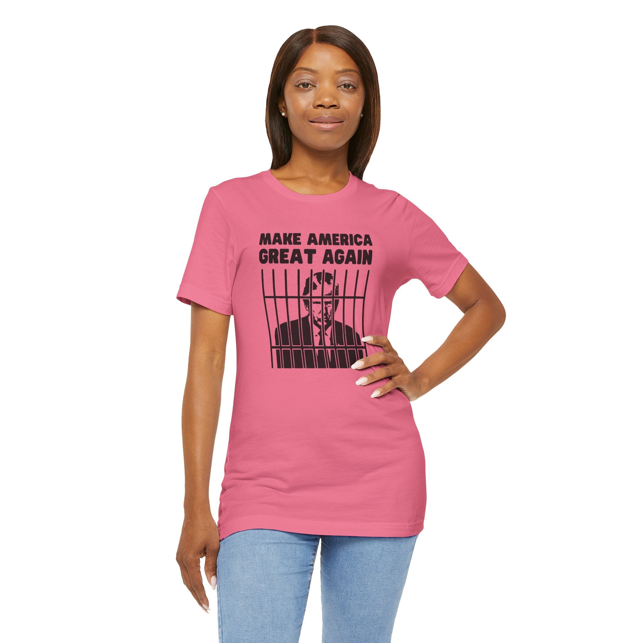 Trump Behind Bars T-Shirt – Unisex