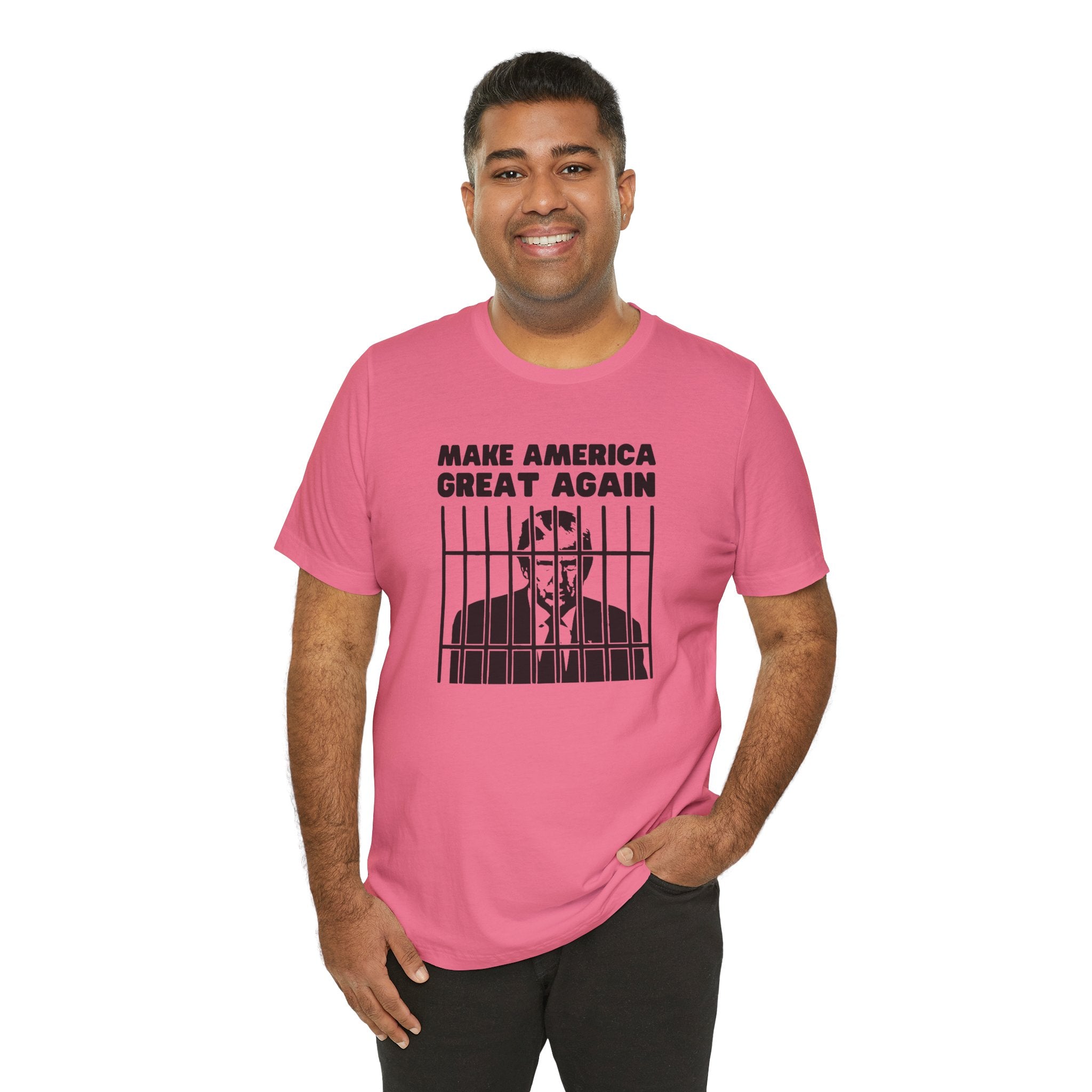 Trump Behind Bars T-Shirt – Unisex