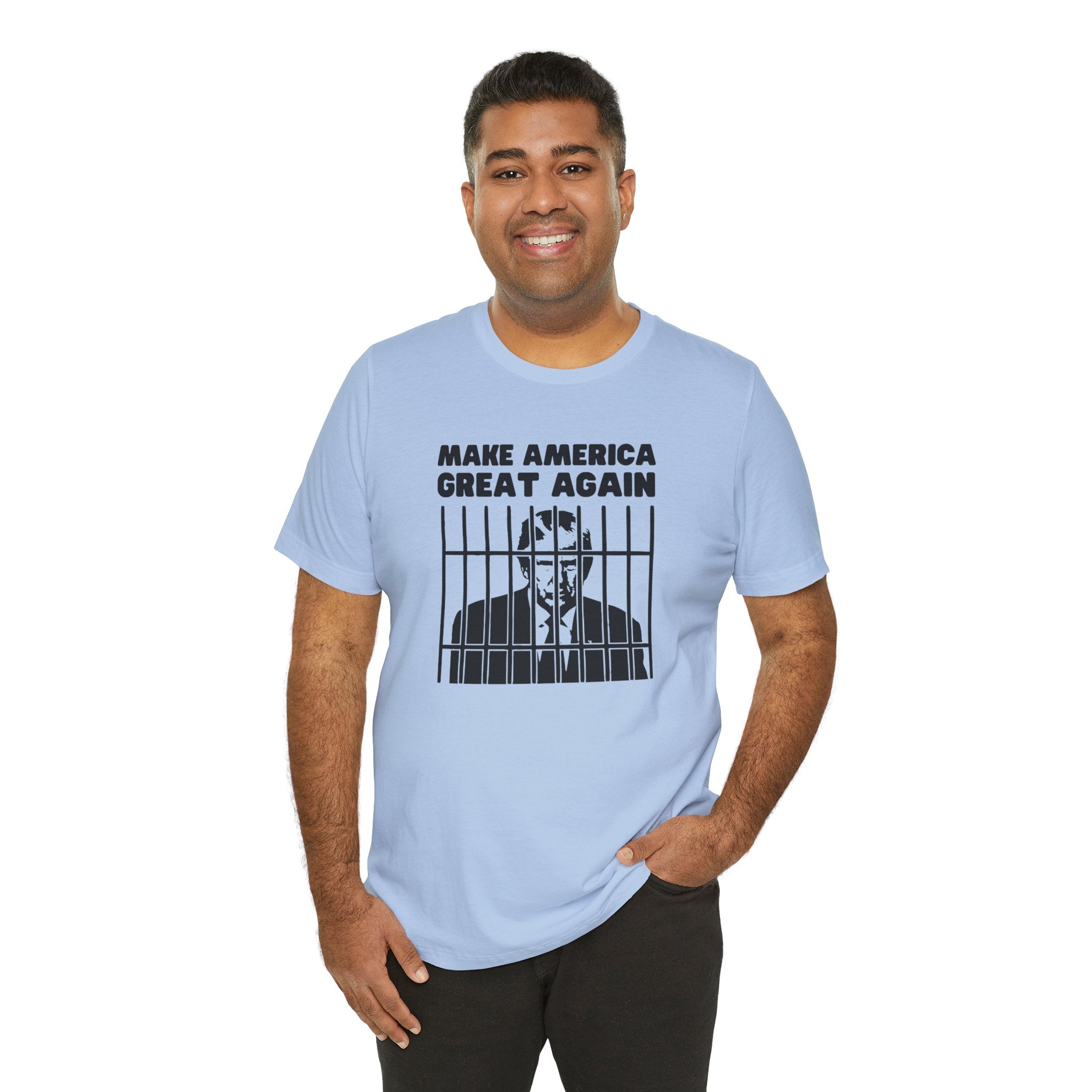 Trump Behind Bars T-Shirt – Unisex