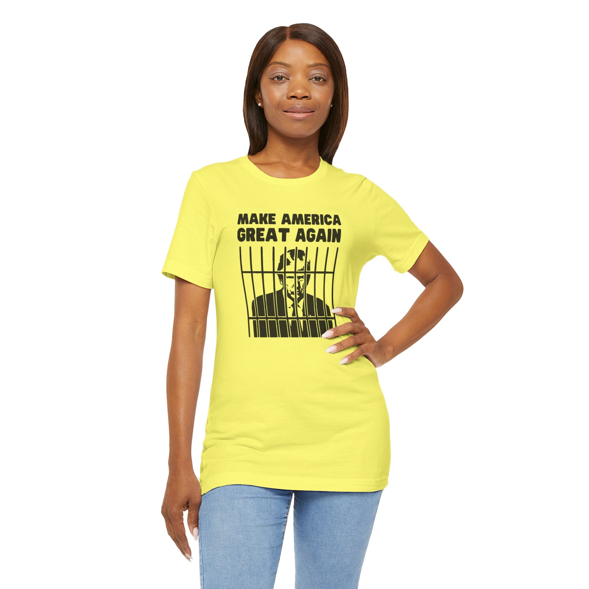 Trump Behind Bars T-Shirt – Unisex