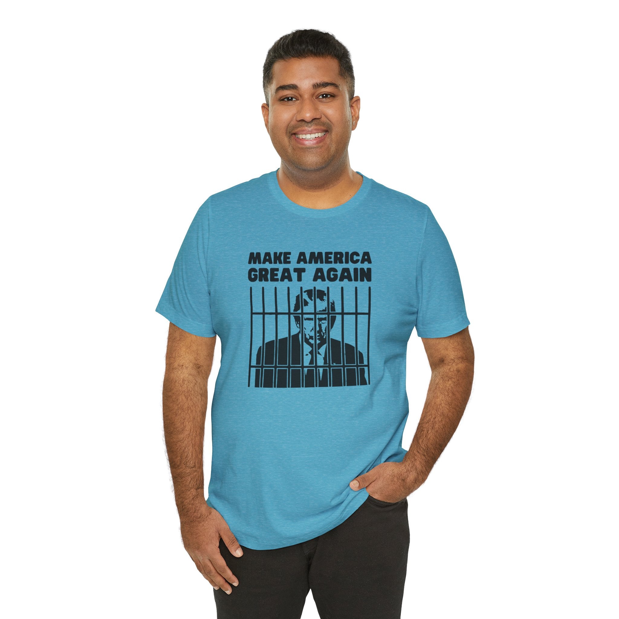 Trump Behind Bars T-Shirt – Unisex