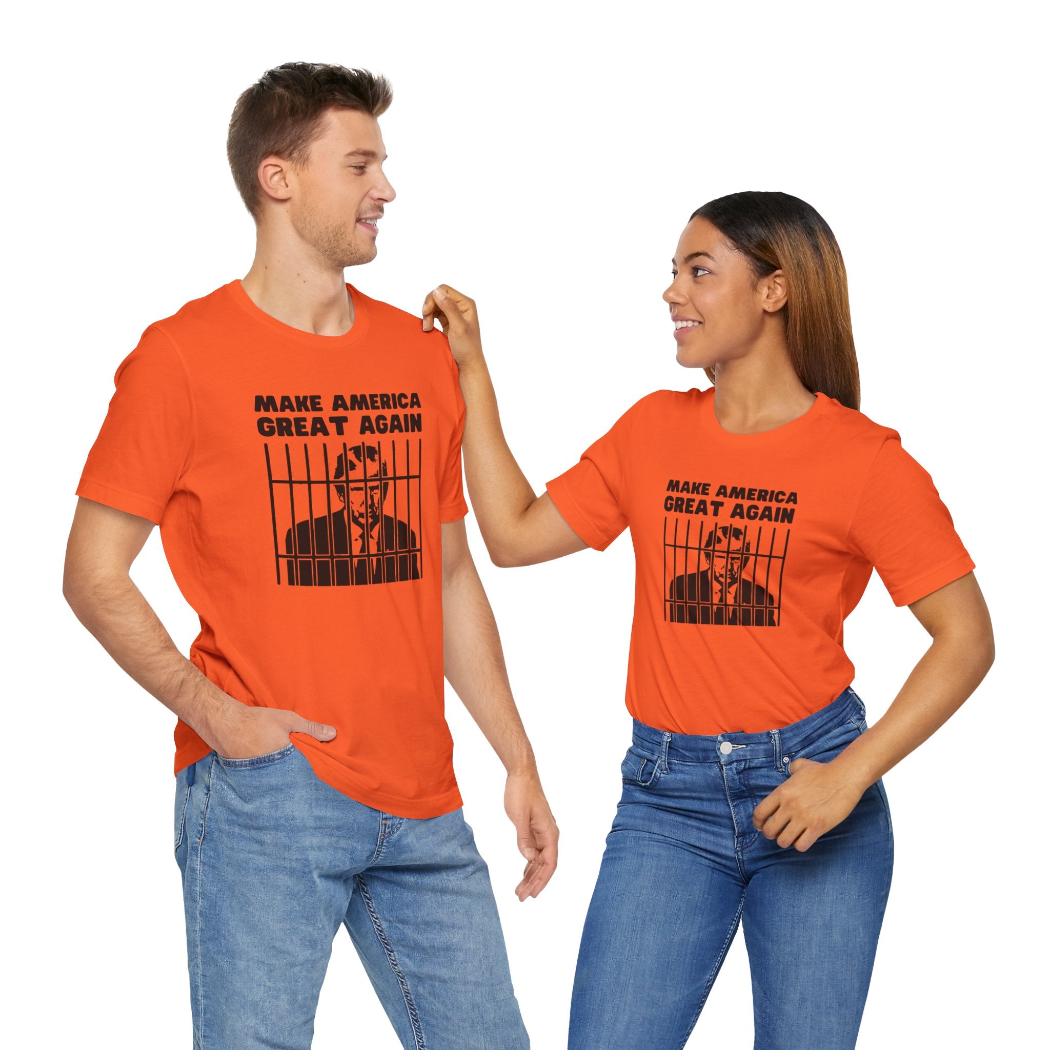 Trump Behind Bars T-Shirt – Unisex