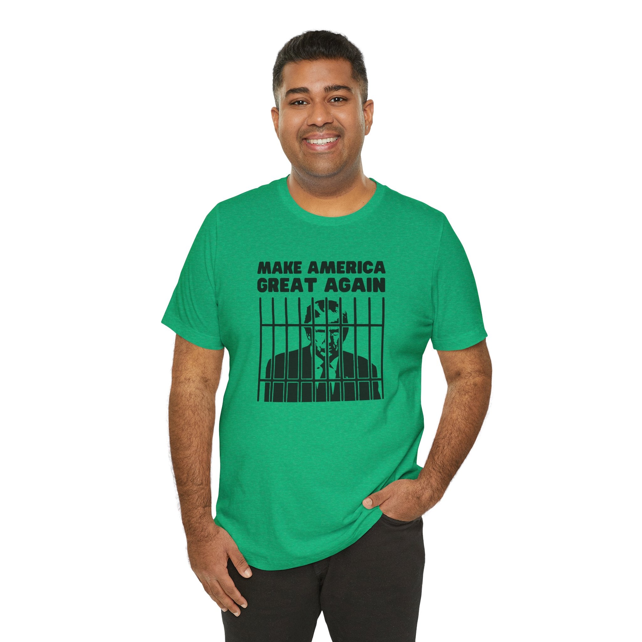 Trump Behind Bars T-Shirt – Unisex