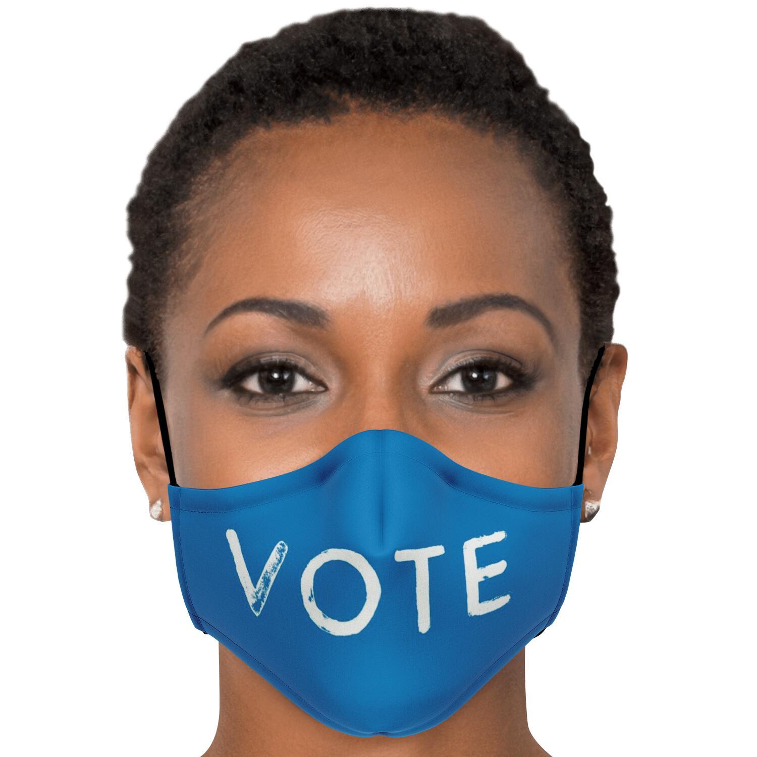 "Vote" Face Mask - True Blue Gear
