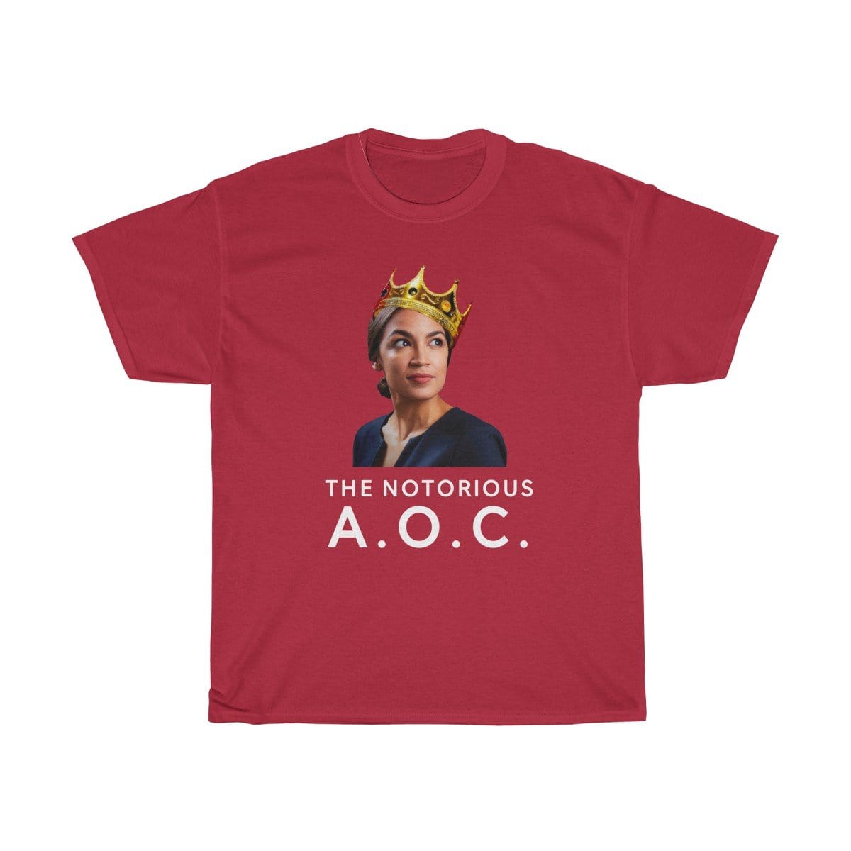 "The Notorious A.O.C." Unisex Heavy Cotton Tee - True Blue Gear