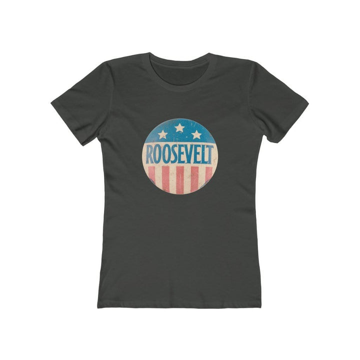 "Roosevelt" Campaign Button Women's Tee - True Blue Gear