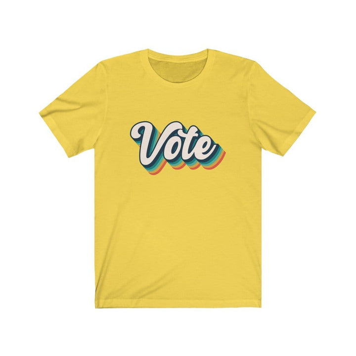 "Vote" Unisex Jersey Short Sleeve Tee - True Blue Gear