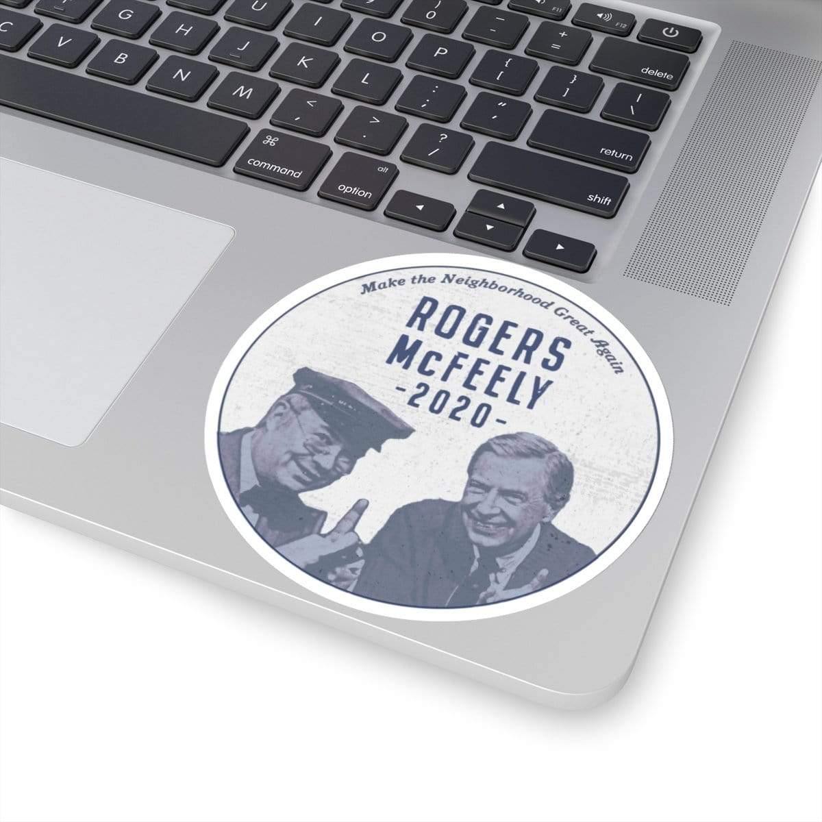 "Rogers/McFeely 2020" Kiss-Cut Stickers - True Blue Gear