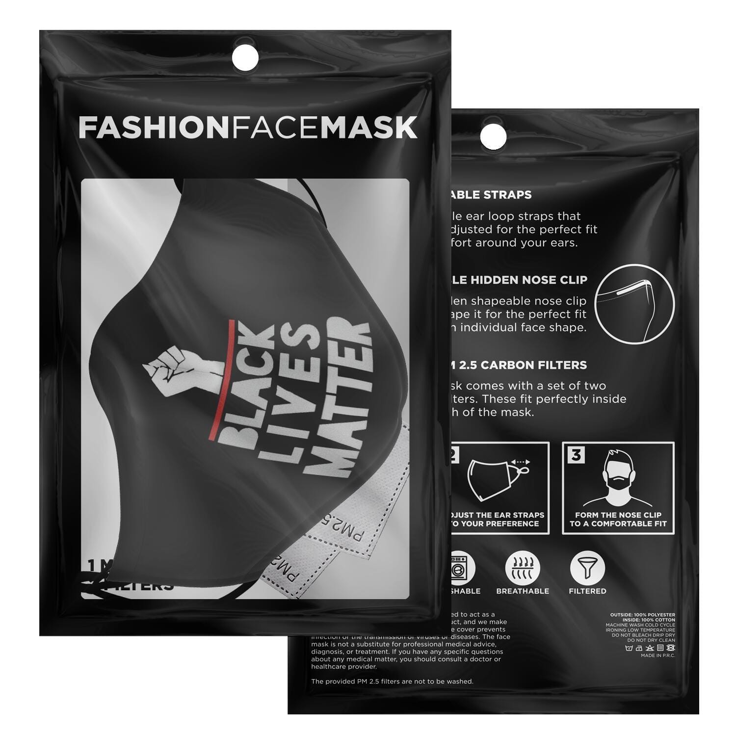 Black Lives Matter Face Mask - True Blue Gear