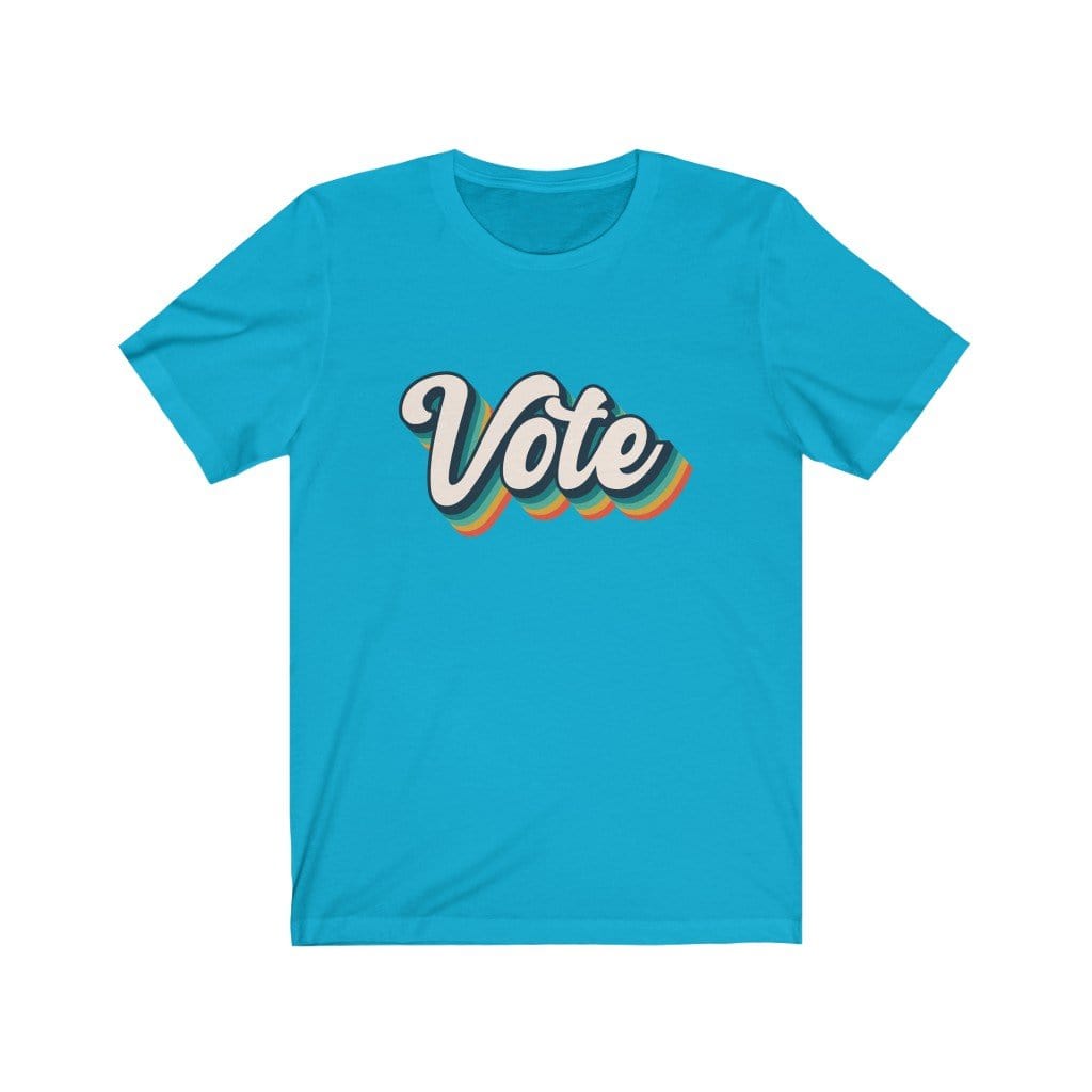 "Vote" Unisex Jersey Short Sleeve Tee - True Blue Gear