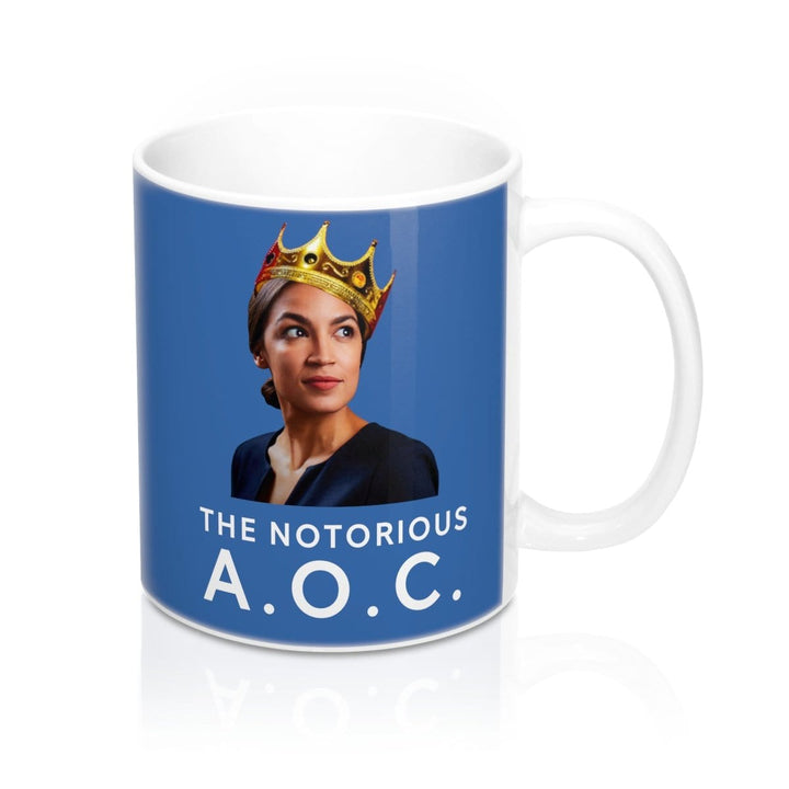 "The Notorious AOC" Coffee Mug 11oz - True Blue Gear