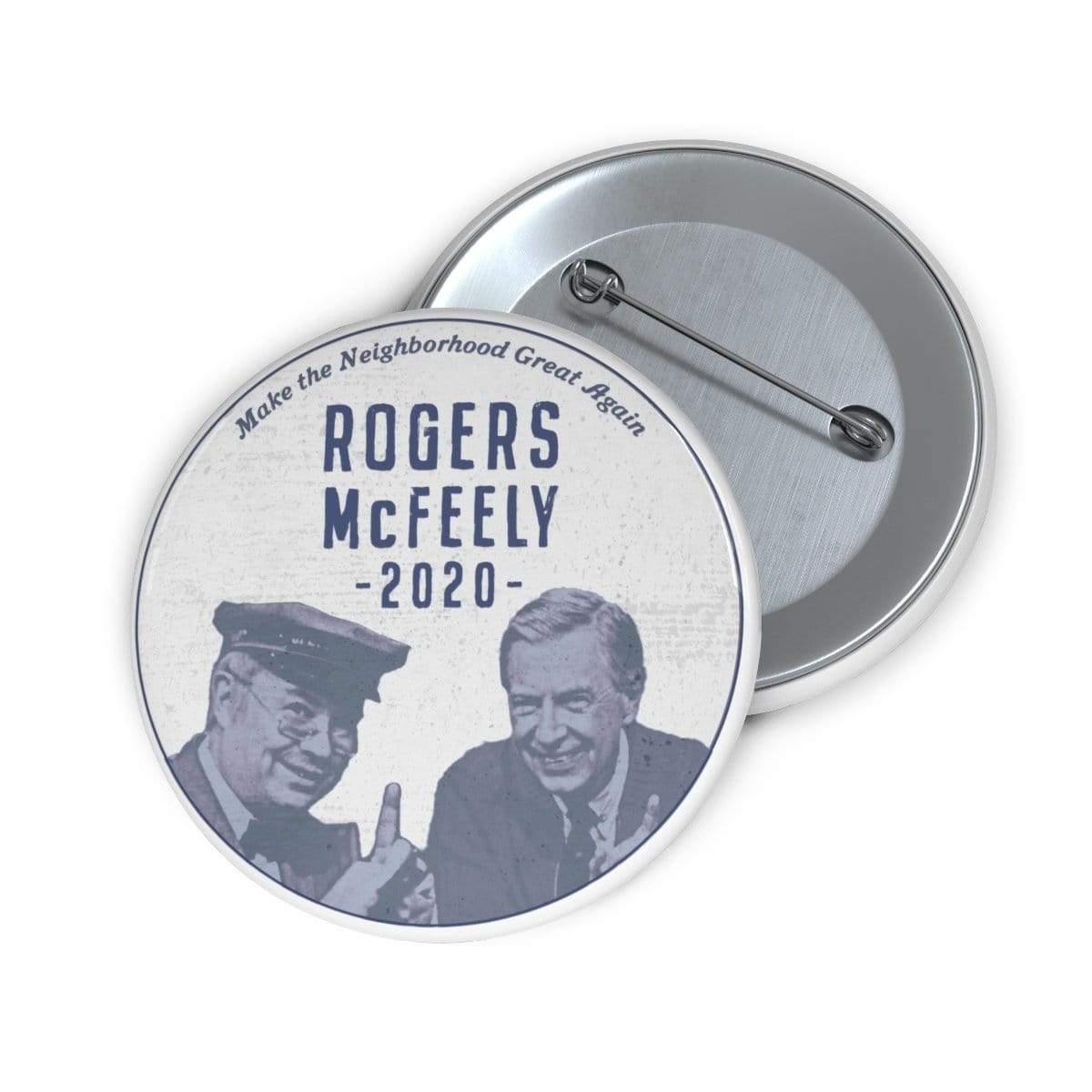 "Rogers/McFeely 2020" Campaign Buttons - True Blue Gear