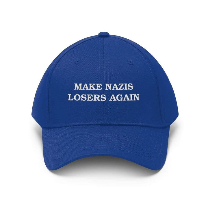 "Make Nazis Losers Again" Unisex Twill Hat - True Blue Gear