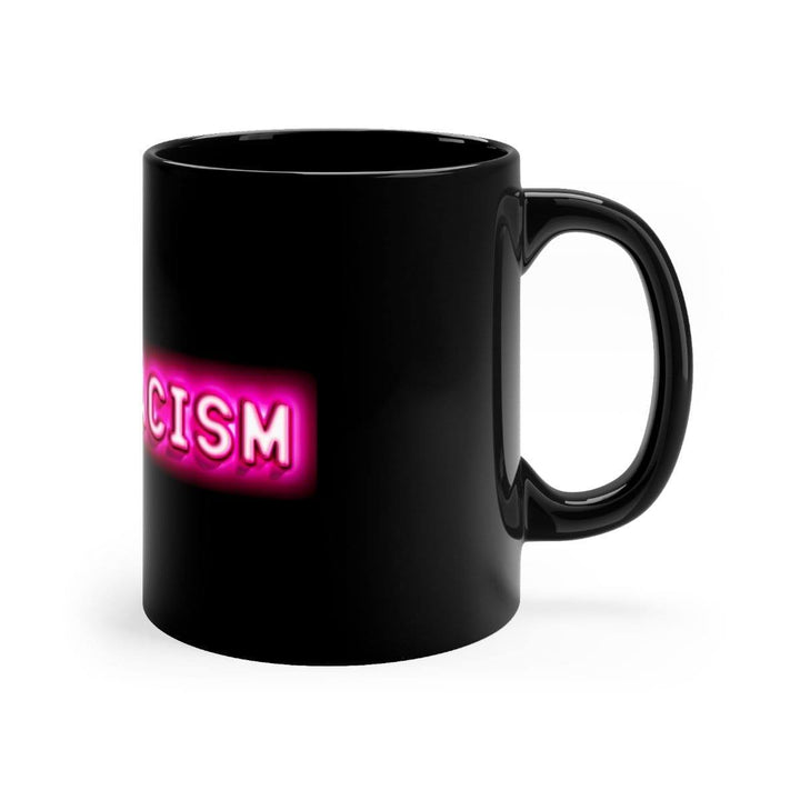 "Fuck Racism" Black Coffee Mug - True Blue Gear