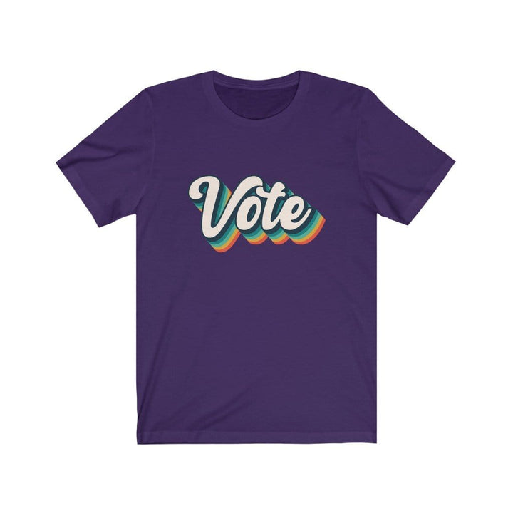 "Vote" Unisex Jersey Short Sleeve Tee - True Blue Gear