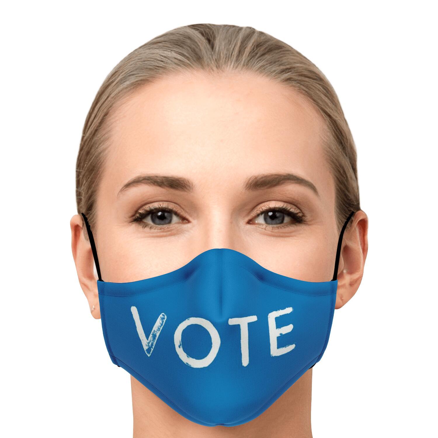 "Vote" Face Mask - True Blue Gear