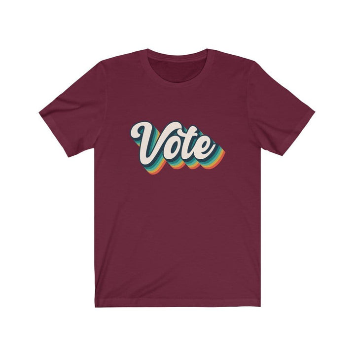 "Vote" Unisex Jersey Short Sleeve Tee - True Blue Gear