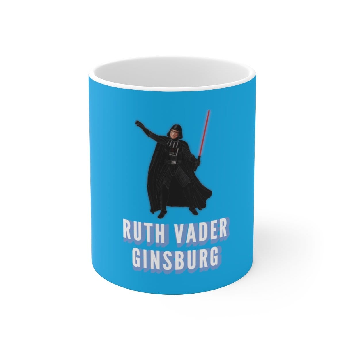 "Ruth Vader Ginsburg" Ceramic Mug - True Blue Gear