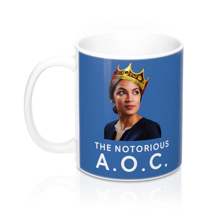 "The Notorious AOC" Coffee Mug 11oz - True Blue Gear