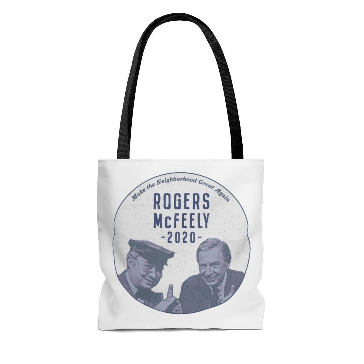 "Rogers/McFeely 2020" AOP Tote Bag - True Blue Gear