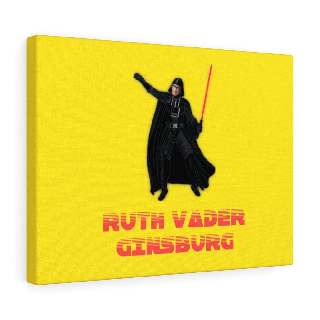 Ruth Vader Ginsburg Canvas Gallery Wraps - True Blue Gear