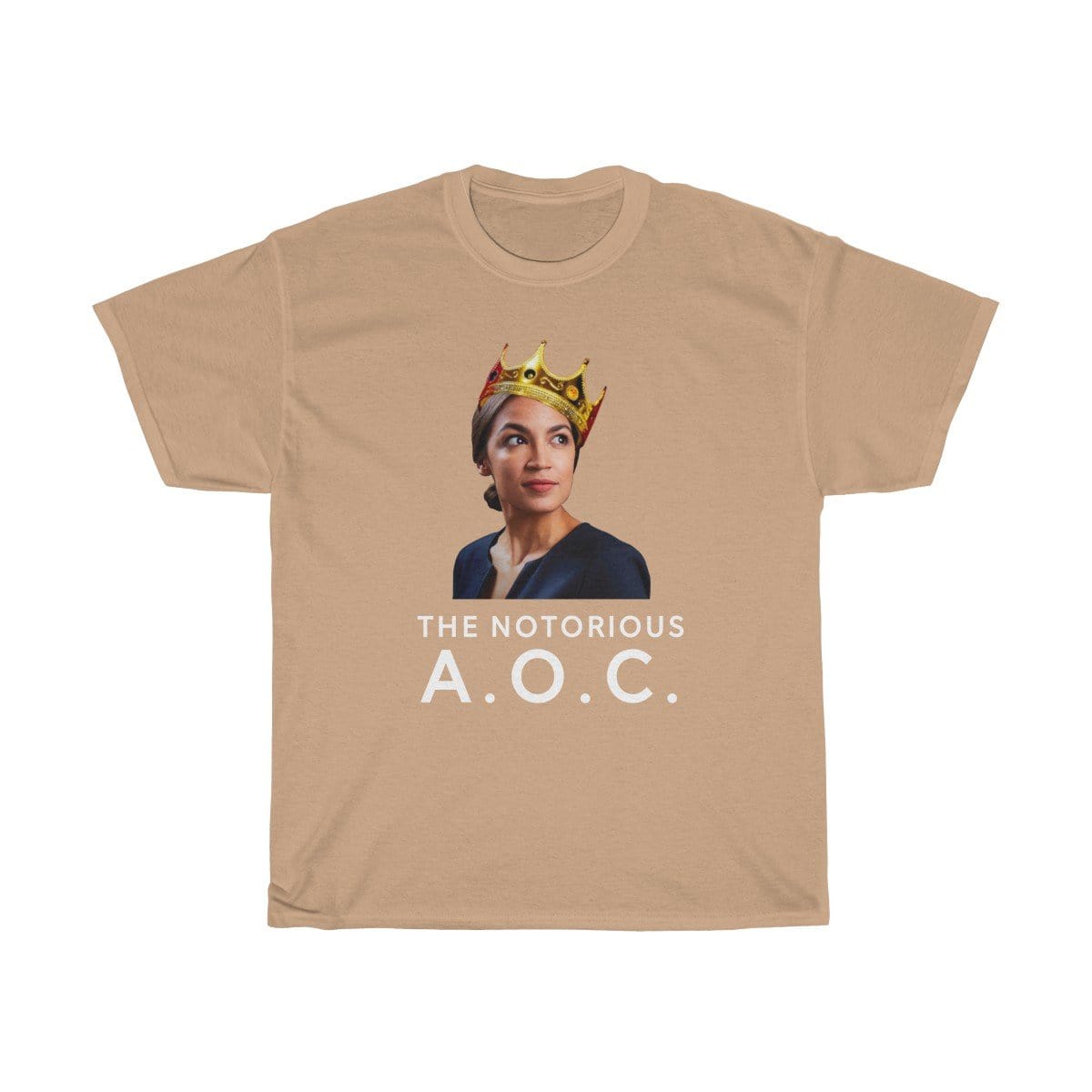 "The Notorious A.O.C." Unisex Heavy Cotton Tee - True Blue Gear