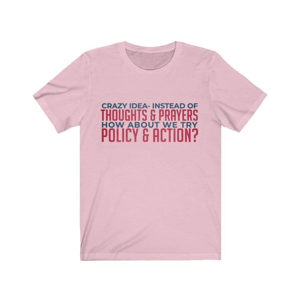 "Policy and Action" Unisex Tee - True Blue Gear