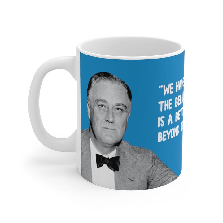 FDR Ceramic Quote Mug - True Blue Gear