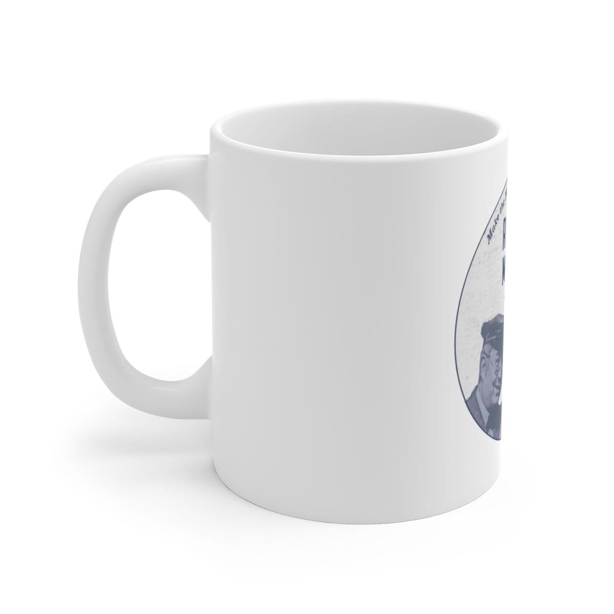 "Rogers/McFeely 2020" White Ceramic Mug - True Blue Gear