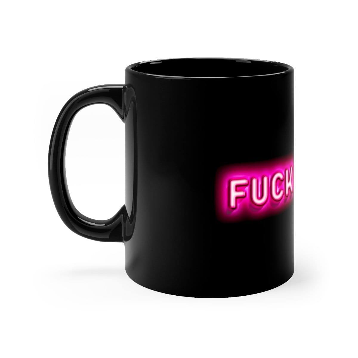 "Fuck Racism" Black Coffee Mug - True Blue Gear