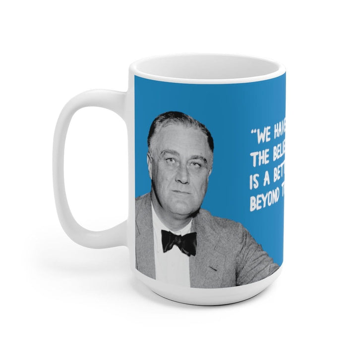 FDR Ceramic Quote Mug - True Blue Gear