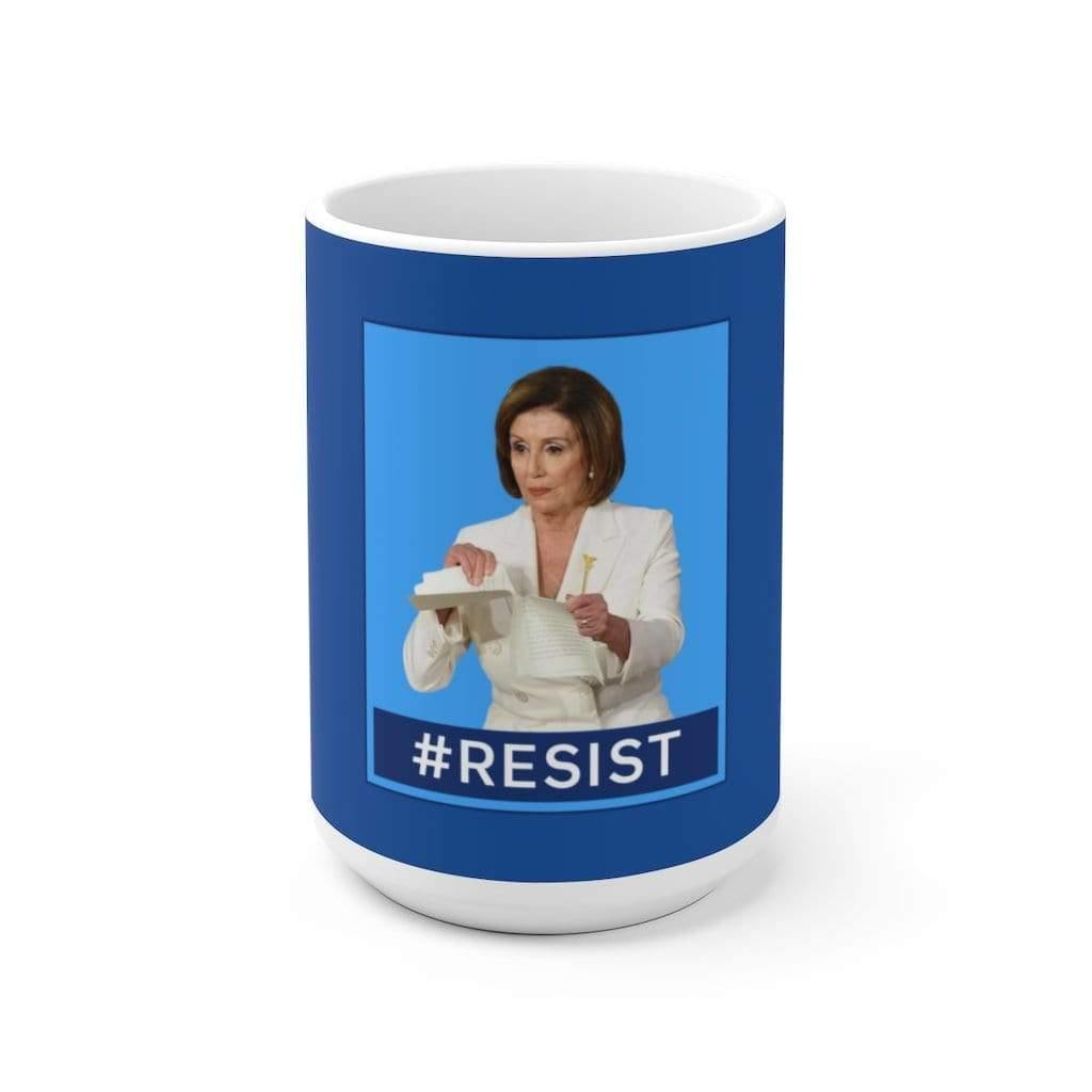 "Pelosi: Resist" Ceramic Mug - True Blue Gear