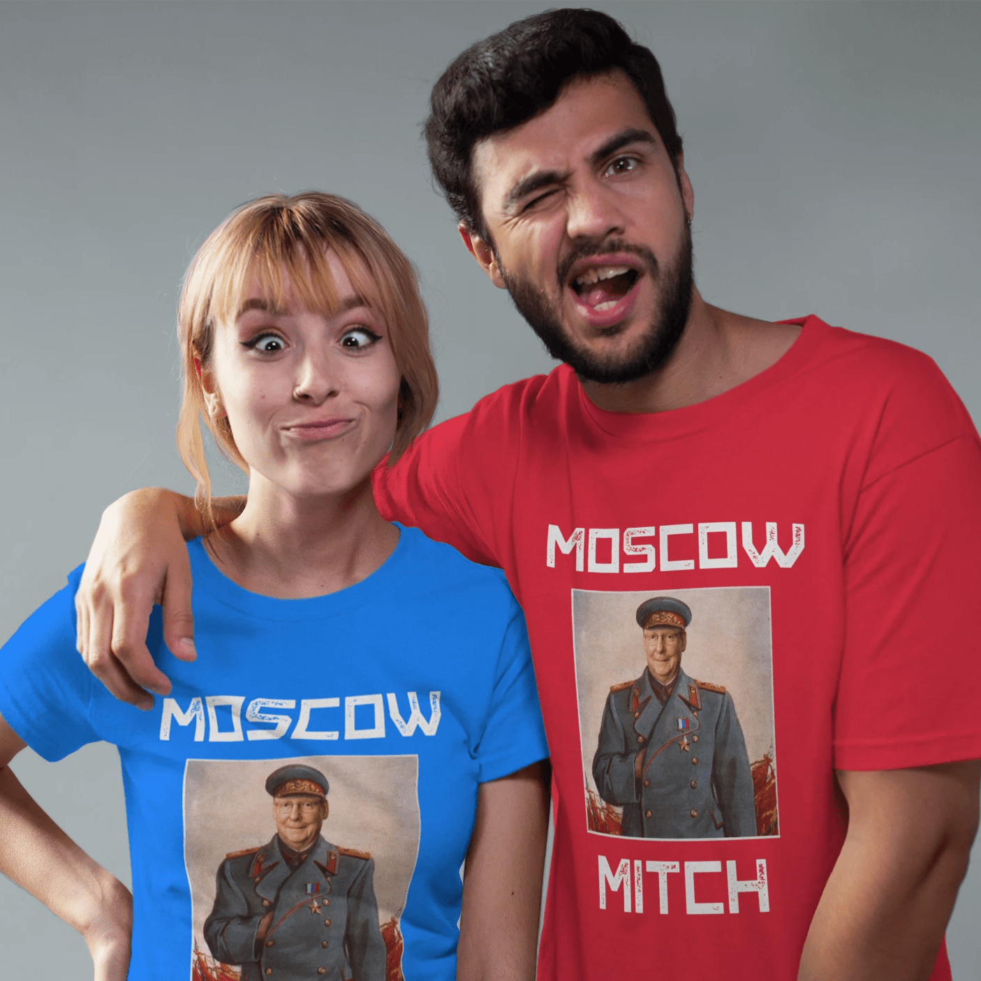 "Moscow Mitch" Unisex Jersey Short Sleeve Tee - True Blue Gear