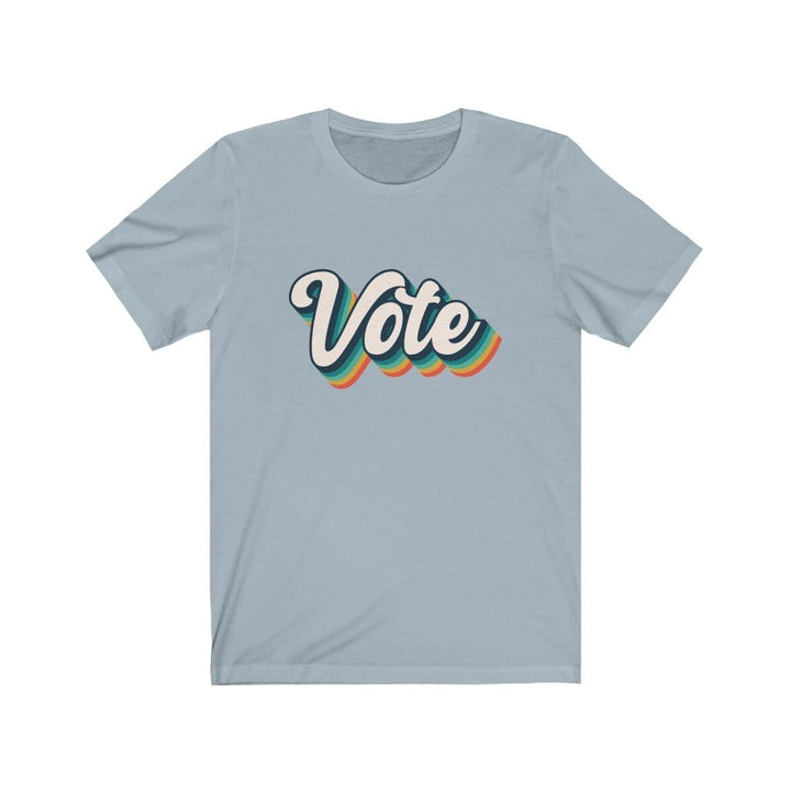 "Vote" Unisex Jersey Short Sleeve Tee - True Blue Gear