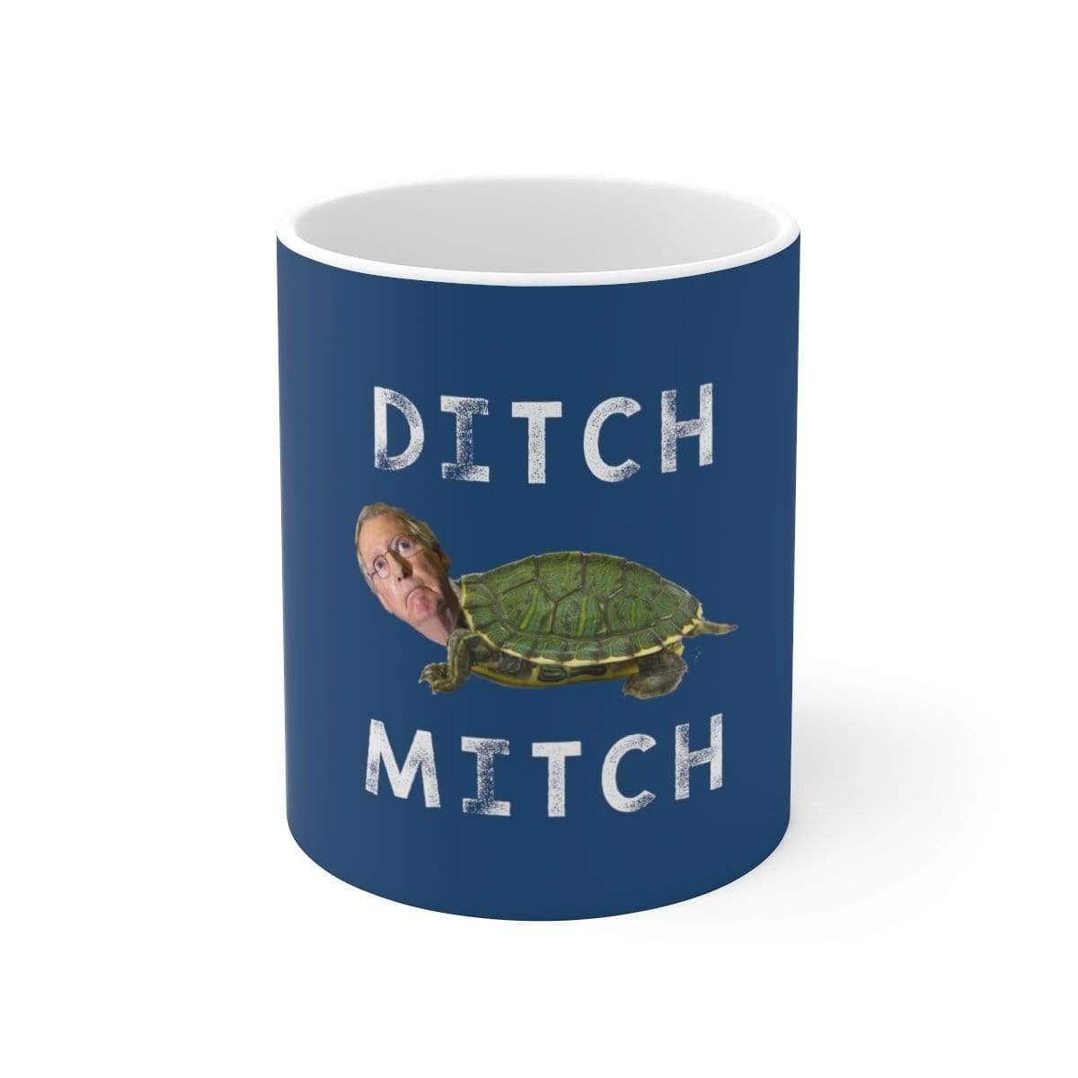 "Ditch Mitch" Ceramic Mug - True Blue Gear