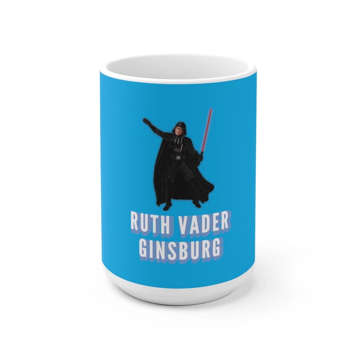 "Ruth Vader Ginsburg" Ceramic Mug - True Blue Gear
